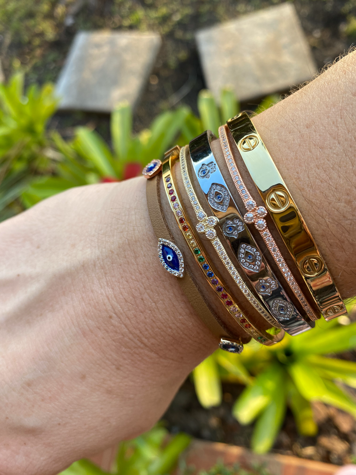 Leather Protection Bracelet