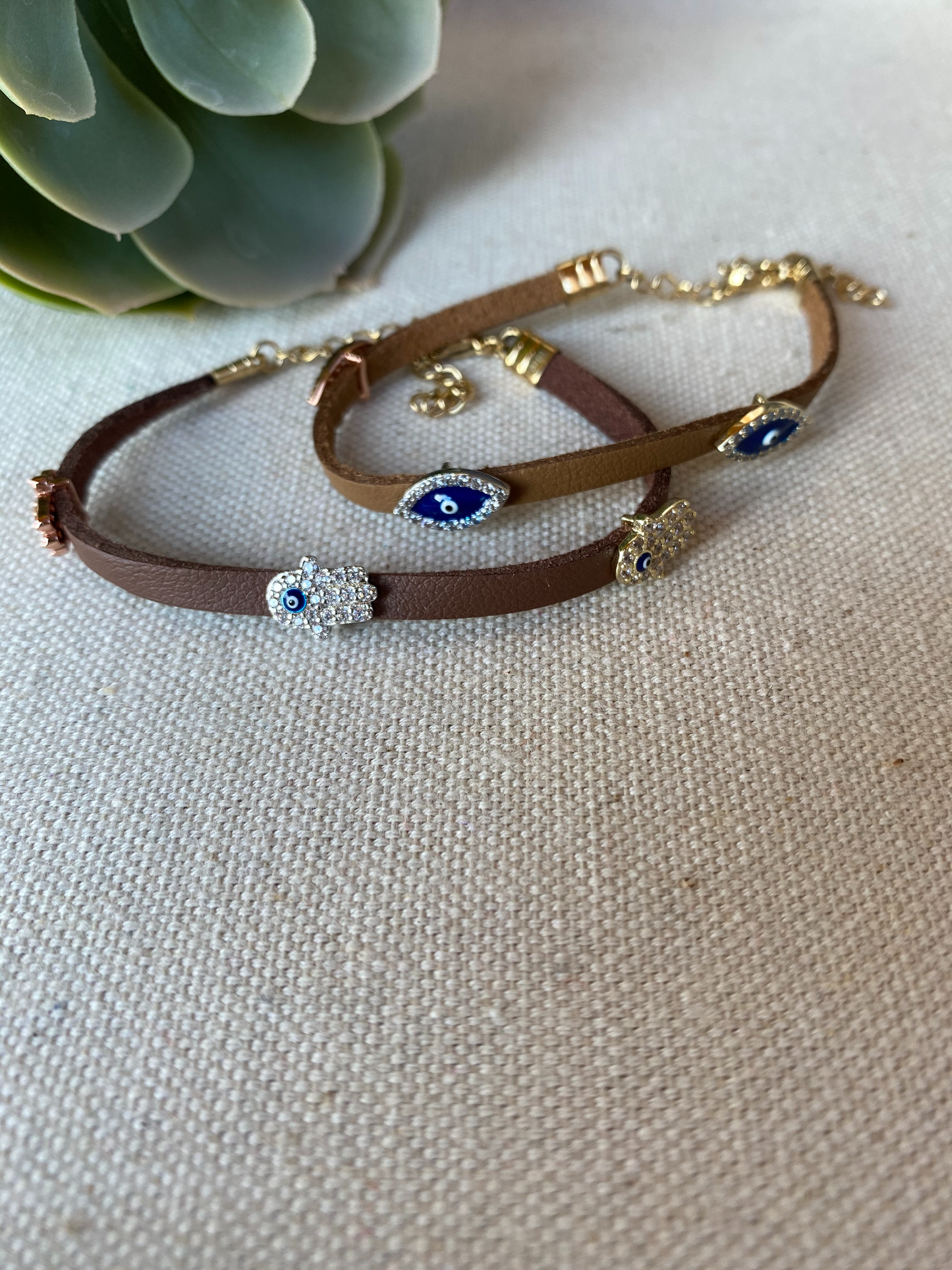 Leather Protection Bracelet