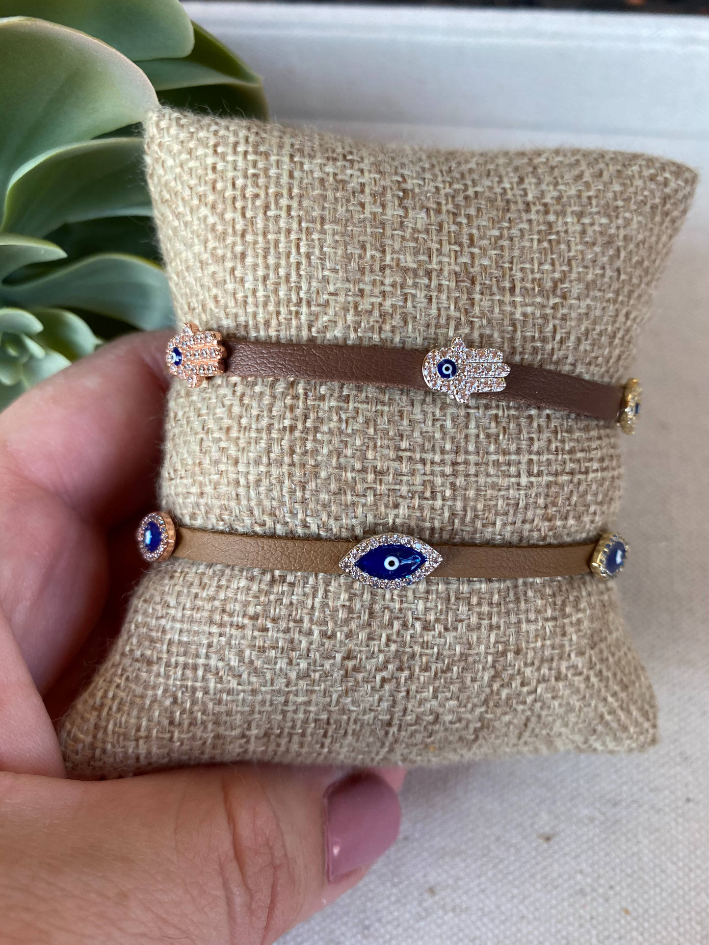 Leather Protection Bracelet