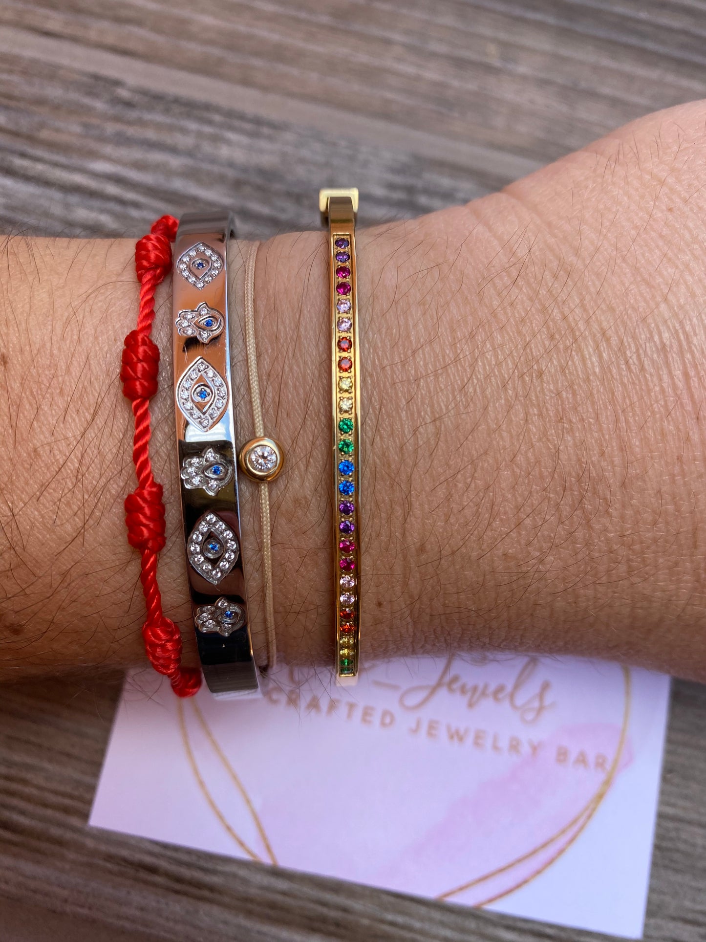 Chakra Thin Filler Bangle