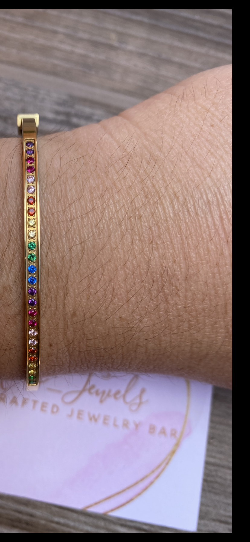 Chakra Thin Filler Bangle