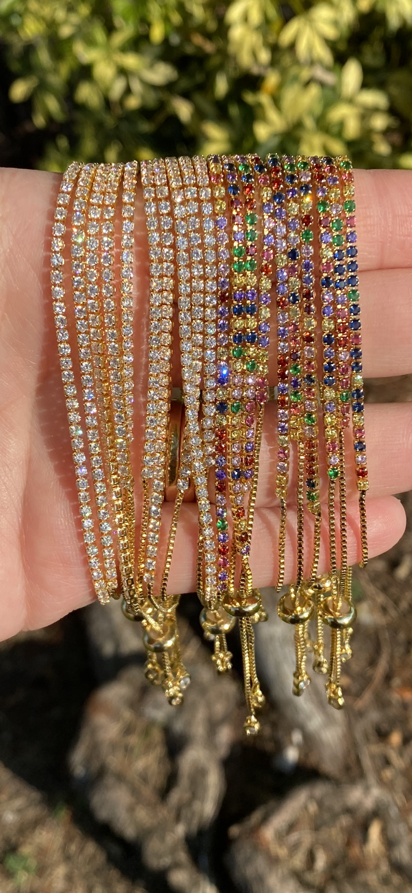 Candy Swarovski Filler Bracelets