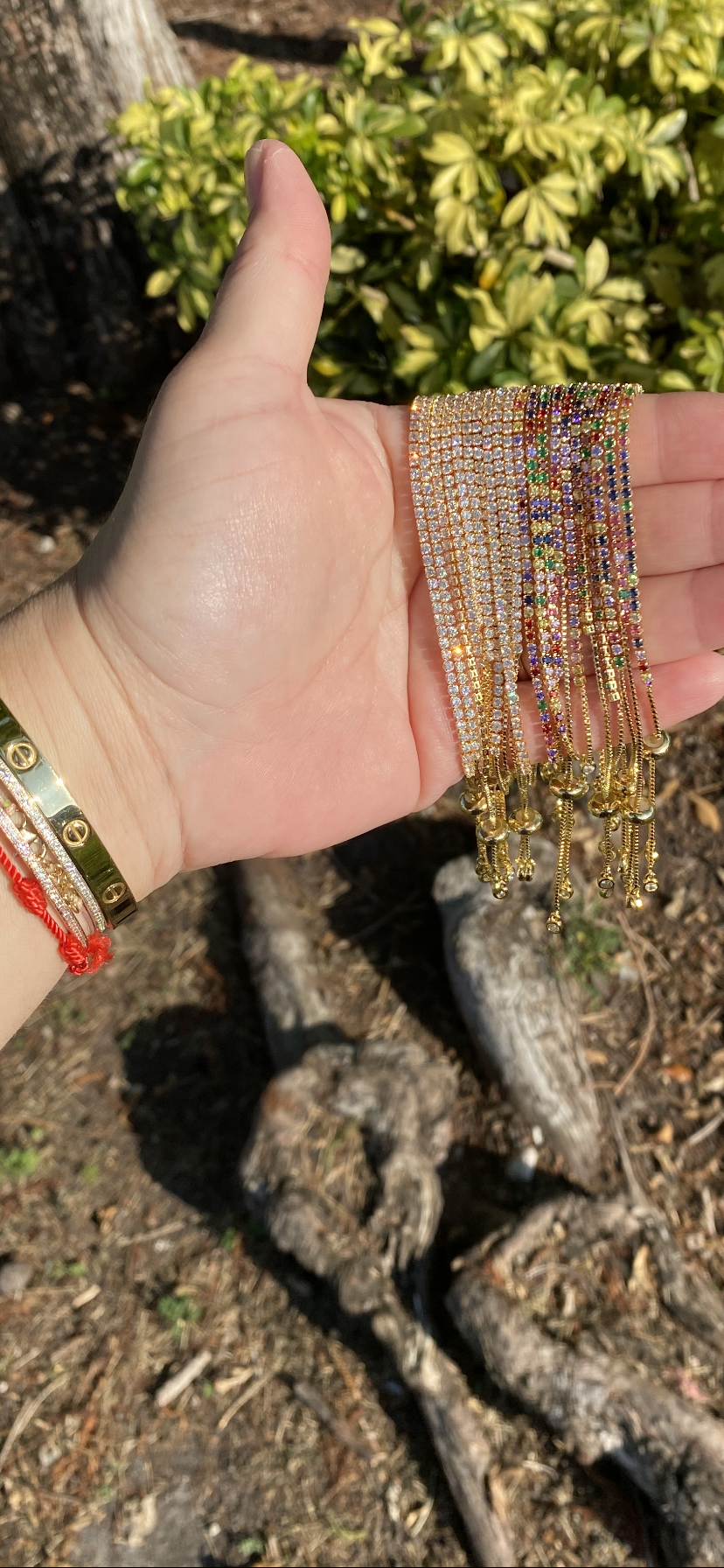 Candy Swarovski Filler Bracelets