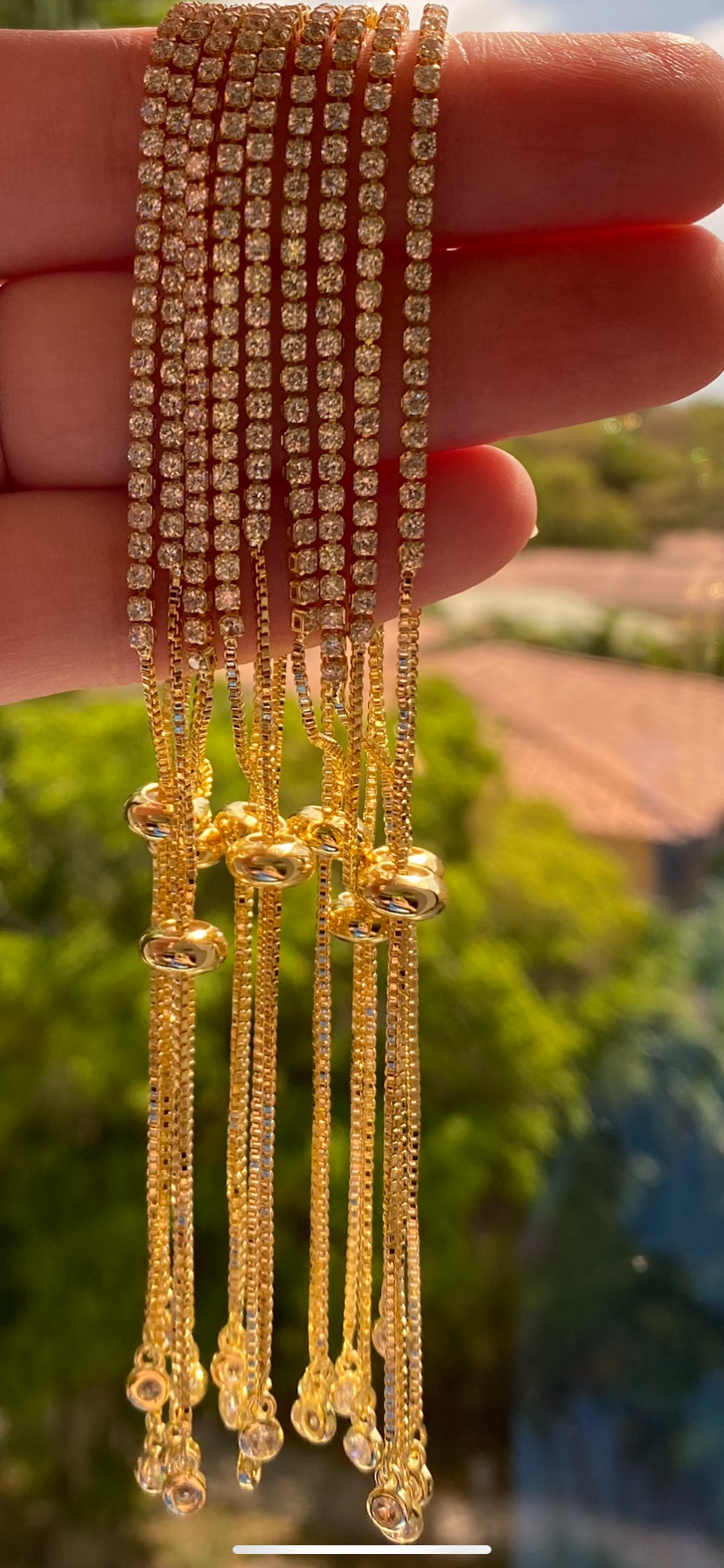 Candy Swarovski Filler Bracelets