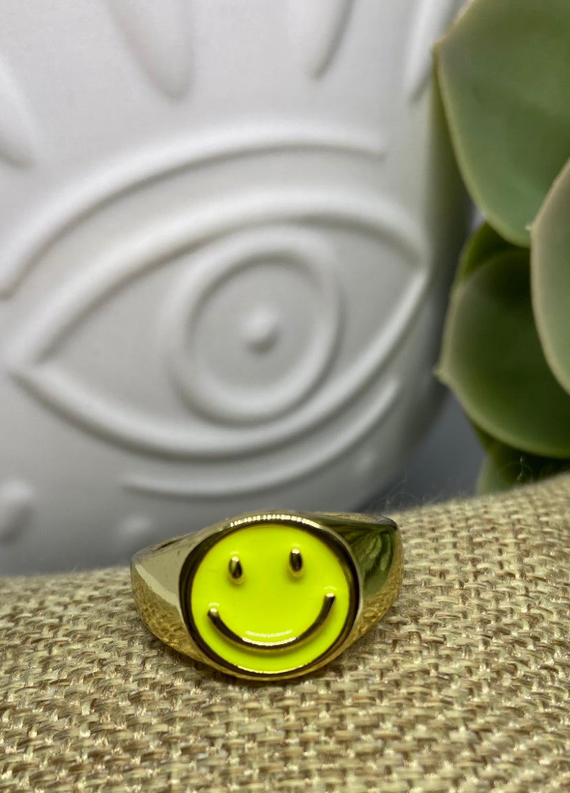 Smily Face Ring