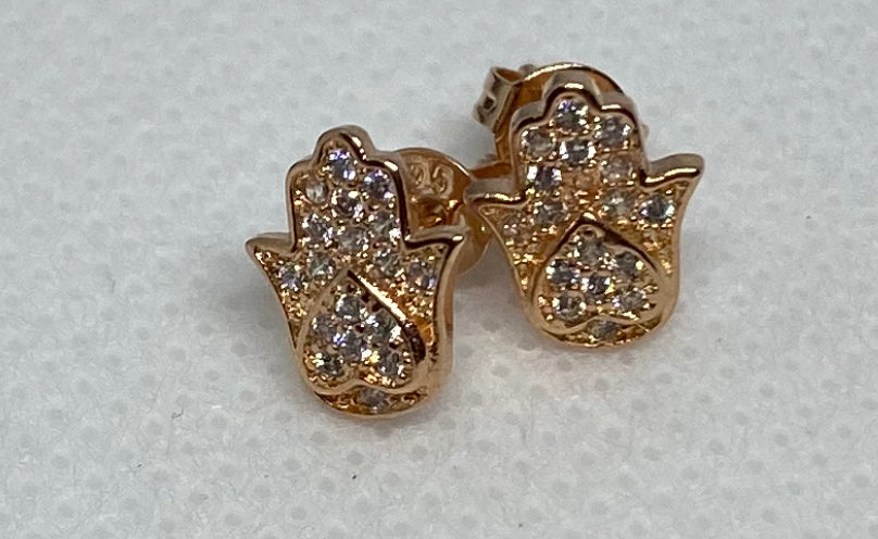 Hamsa Earring Studs