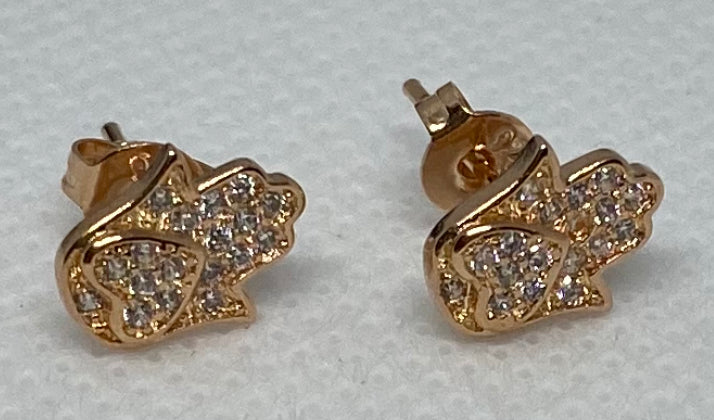 Hamsa Earring Studs
