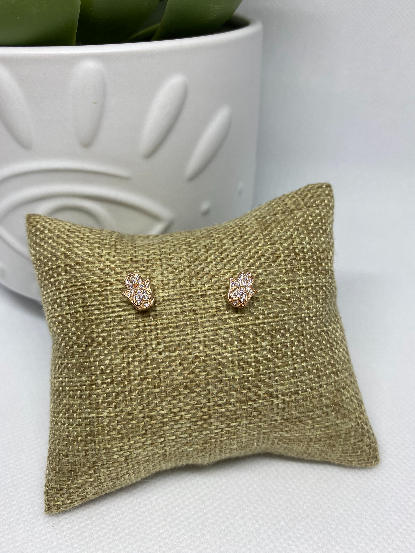 Hamsa Earring Studs