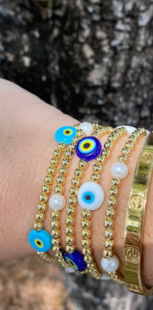 Murano Evil Eye Bracelet